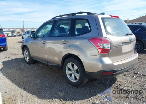 2016 Subaru Forester 2.5I из США, поврежденный, VIN JF2SJABC6GH449392